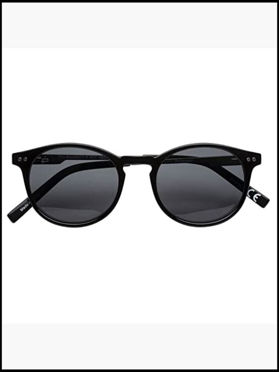 Polarized Round Sunglasses with TNT Plastic Frame and Stainless Steel Temples main image 6
